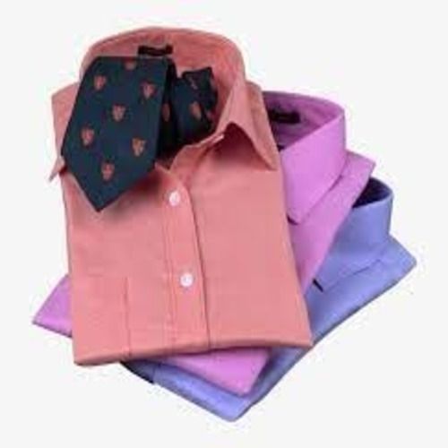 Breathable And Washable Full Sleeves Cusual Wear Plain Shirt For Men Collar Style: Classic