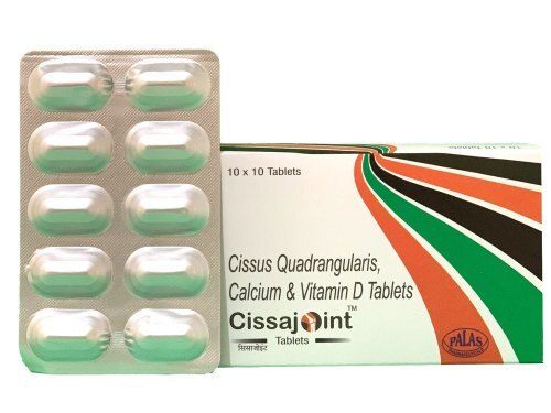 Cissus Quadranguularis कैल्शियम और विटामिन डी टैबलेट