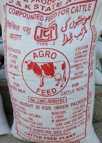 No Artificial Additives Agro Compound Feed for Cattle