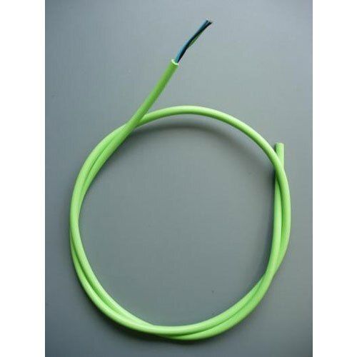 Easy To Handle Fireproof Safe And Electric Armoured Secure Single Green Flexible Copper Cables Size: 2.5 Sqmm