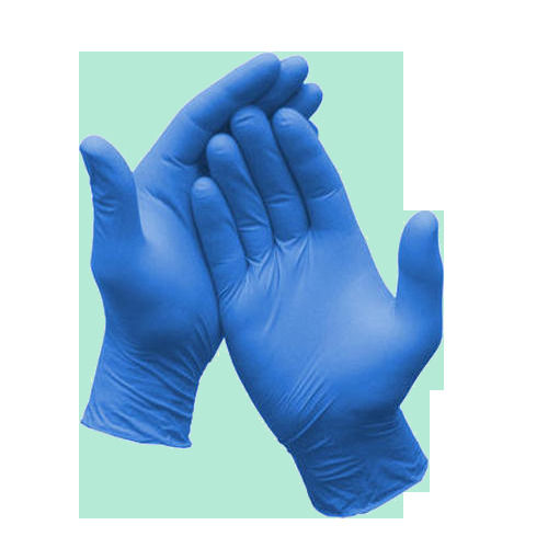 Latex Disposable Blue Pollution Free Easy And Comfortable To Wear Nitrile Surgical Gloves Elasticity: Yes