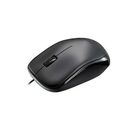 Black Lightweight And Comfortable Easy To Carry Wired Mouse For Office Use