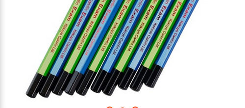 Multicolor Lightweight Comfortable Grip Hexagonal Design Graphite Camlin Exam Pencil