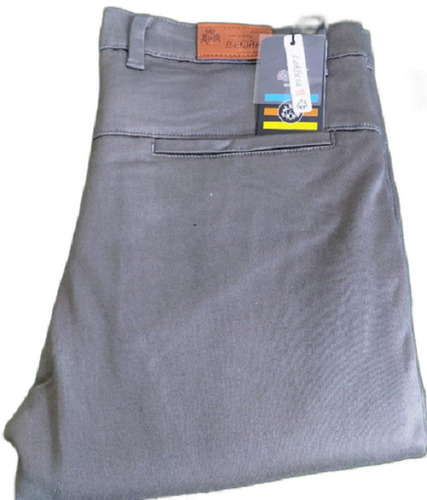 Mens Ankle-Length Pants - Cotton Blend Waist Sizes 30-36 Grey Color | Breathable Machine Washable Regular Fit