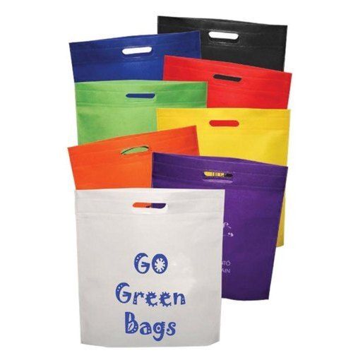 Non-Woven-D-Cut-Bag Multi Colour Printed Non Woven D Cut Bag