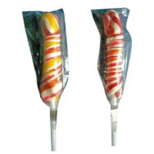 Orange And Mango Mix Fruit Flavor Sweet Candy Lollipop 