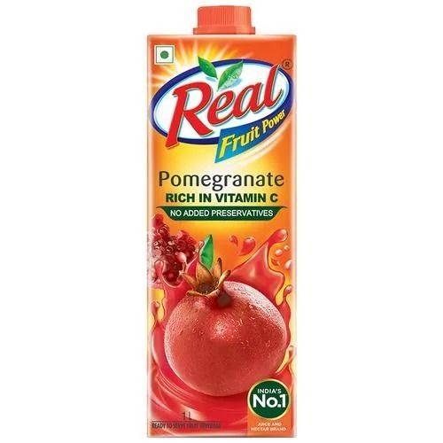 Pure 1 Liter Sized Pomegranate Flavoured Rich In Vitamin C Real Juice