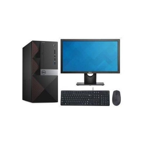 Rectangular Shape Black Color I3 Processor And 512gb Memory Dell Desktop Computer 