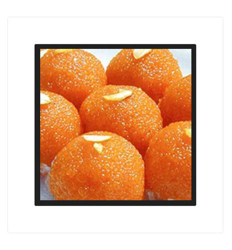 Round Shaped Healthy And Delicious Sweet In Taste Orange Motichoor Laddu Carbohydrate: 16.7 Grams (G)