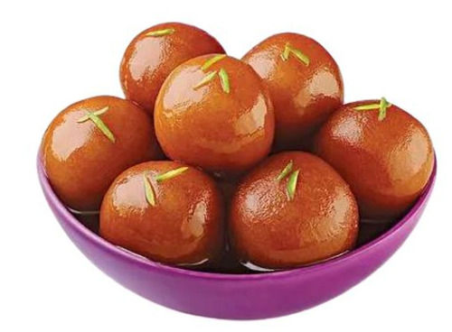 Soft And Tasty Pistachio Topping Round Shaped Brown Gulab Jamun Carbohydrate: 14.8 Grams (G)