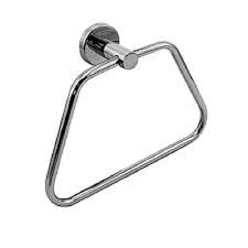 Glossy Sturdy Design Wall Mounted Silver Stainless Steel Bathroom Towel Hanger