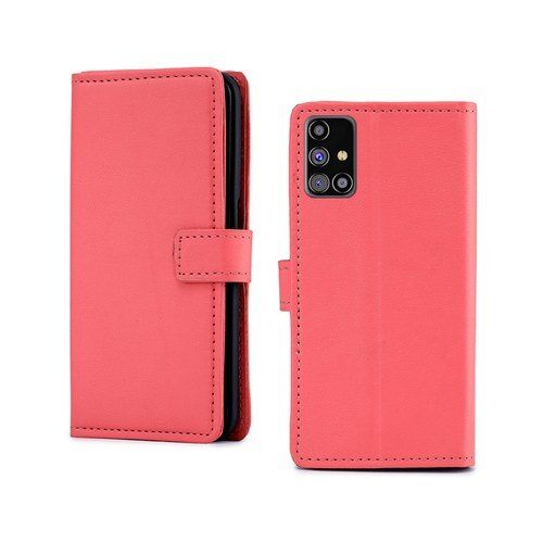 Peach Stylish Look Mobile Flip Cover