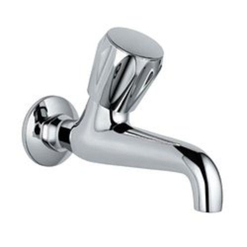 Silver Wall Mounted Rust Proof Stainless Steel Bathroom Tap