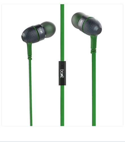 फ़ॉरेस्ट ग्रीन रबर की लंबाई 1.2 मीटर, कैरीइंग केस के साथ सभी प्रकार के मोबाइल बोट ईयरफ़ोन के साथ उपयुक्त डिज़ाइन: बार