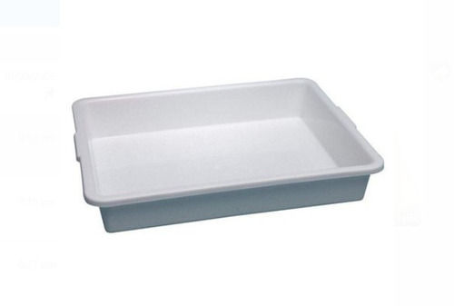 2 Liter Capacity Polypropylene Material Rectangular Laboratory Tray, For Chemical Laboratory Size: 15X12X3