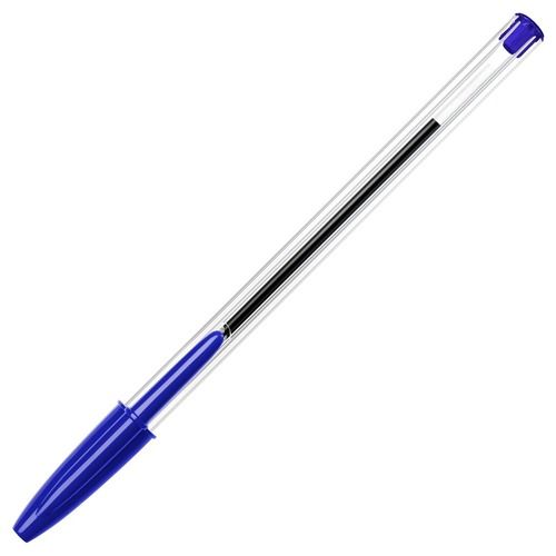 Blue 7 Inch Plastic Body For Smooth Writing And Waterproof Ink Flair Ball Pen 