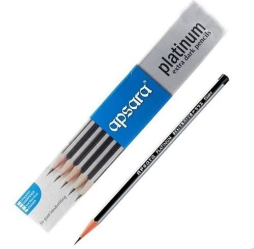 8 Inch Grey And Black Wooden Body Apsara Platinum Extra Dark Pencils