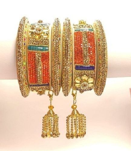 Beautiful Elegant Look Fancy Traditional Modern Bangles For Party Wear