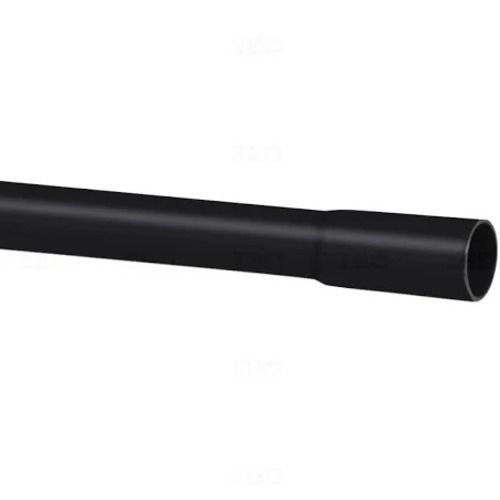 Black Round 3 Meter Length 20 Mm Diameter 3mm Thickness Pvc Conduit Pipes