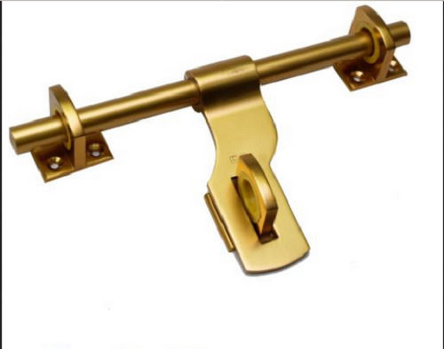 Golden Plated Stainless Steel Simple Sleek Design Aldrop Home Safety For Door Lock 