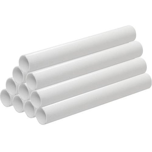 White Crack And Leak Resistant Male Connection Round Isi Pvc Water Pipe