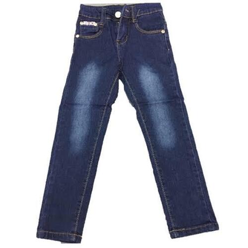 Shrink Slim Fit Fashionable Stylish Comfortable Breathable Denim Kids Jeans