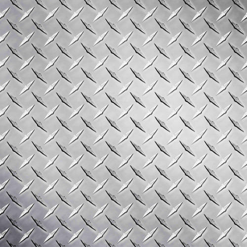Stainless Steel Checkered Sheets - 4mm Thickness, Silver Color | Durable, Dishwasher Safe, Flexible for Versatile Applications