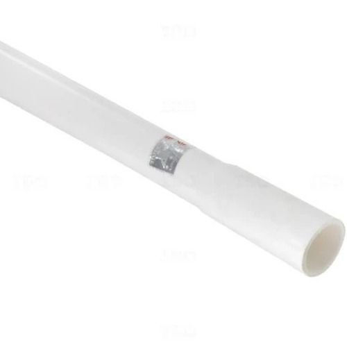 White Round 4 Meter Length 99 Mm Diameter 3mm Thickness Pvc Conduit Pipes