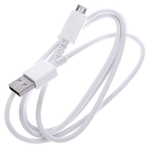 Premium Grade Sturdy Material White Data Cable For Charge Device