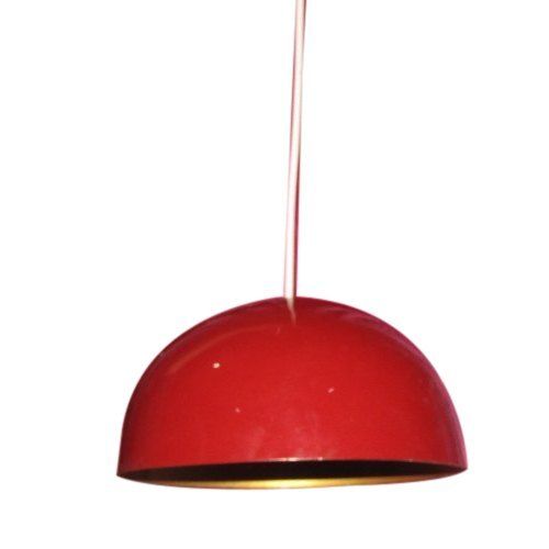 Red Durable Led Aluminium 10 Inch Fancy Dome Hanging Light