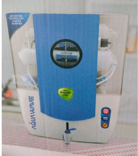 10 Liter Capacity White And Blue Wall Mounted Ro Uf Water Purifier