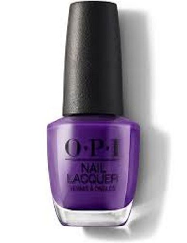 10ml Size Smooth Texture Waterproof Long-lasting Purple Color Nail Polish