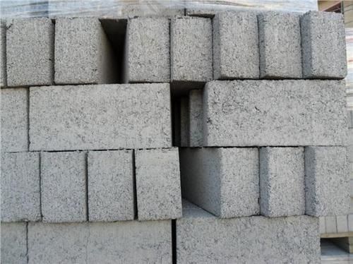 Gray Long Lasting Fire And Weather Resistant Grey Cement Concrete Blocks