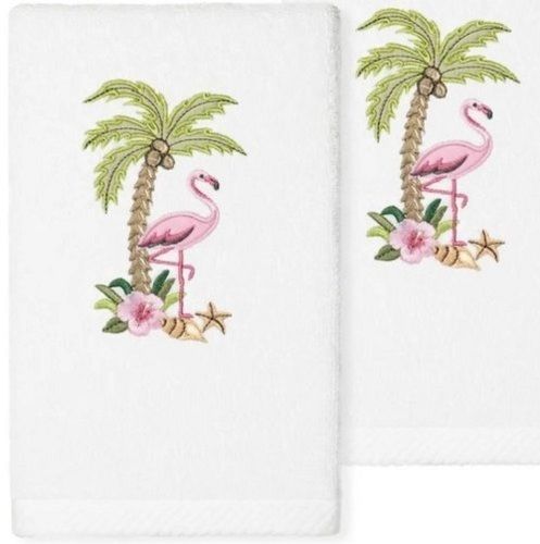 Plain Dyed Pattern Rectangle Shape Embroidered Cotton Bath Towel For Home  Age Group: Children