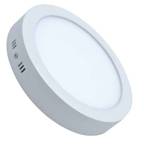 Premium Grade Low Power Consuming Lighting - Ceramic, 114mm, Warm White, 3W LED, Round Shape | Energy Efficient, Durable, Medium Power Factor