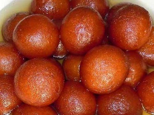 Sweet And Delicious Pure Healthy Handmade Spongy Gulab Jamun