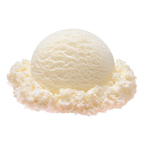 Delicious Yummy Tasty Hygienically Prepared White Vanilla Ice Cream