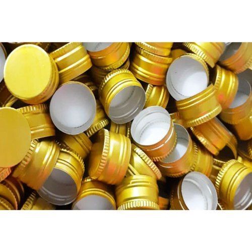 Yellow Dimensions Safe Preventing Leaks Lightweight Round Pp Aluminium Bottle Caps