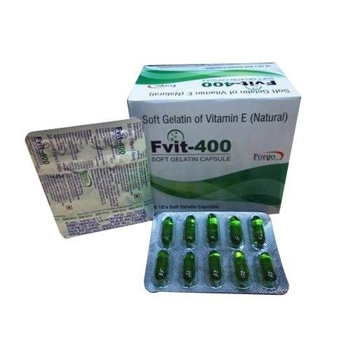 Fvit 400 Vitamin E Capsules, 10x10 Capsules Blister Pack