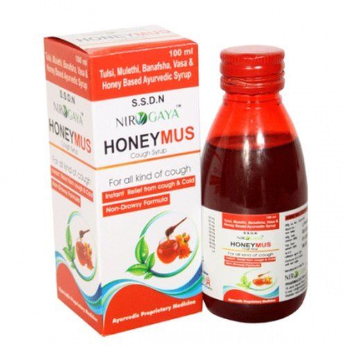 Honeymus Ayurvedic Cough Syrup General Medicines Suitable For Adults