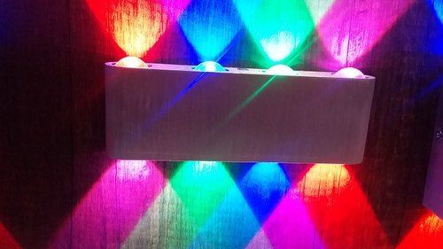 Attractive Multicolor Aluminium LED RGB Color Wall Mount Light