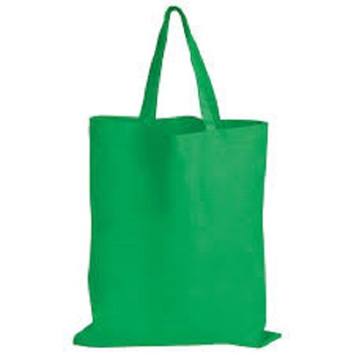 Long Lasting Lightweight Travel Friendly Plain Green Cotton Carry Bags Capacity: 2 Kg/Hr