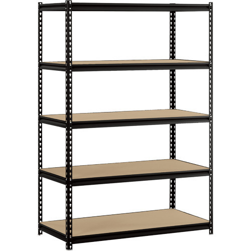 Brown Ductile Lustrous Medium Size Iron Storage Rack