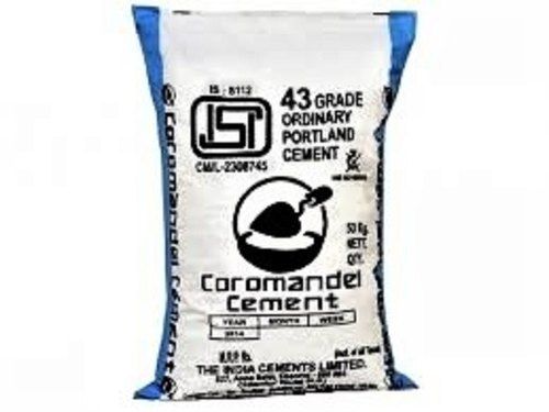 Grey Moisture Resistant Good Plasticity Quickly Fixable Highly Effective Grade Coromandel Cement