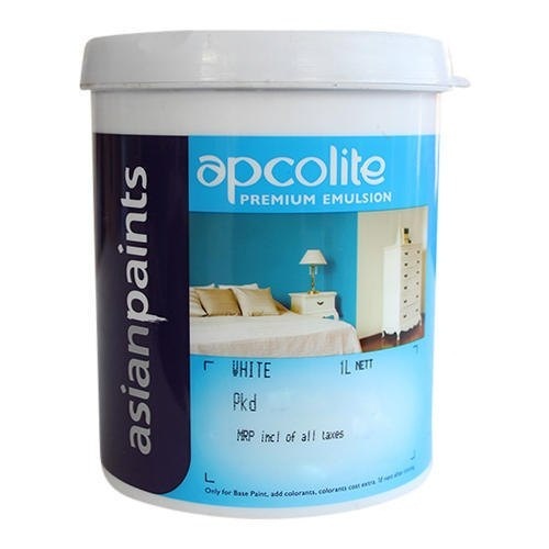 Premium Emulsion Paints - Eco-Friendly Water, Heat, Moisture Resistant | Long Lasting Smooth Finish for Easy Wall Application