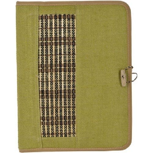 Printed Fabric Material Modern Style File Folder Square Shape Hard Cover Size: 34.5Cm X 25Cm X 1 Cm