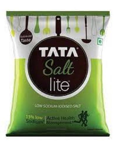 Tata Salt Lite 15% Low Sodium With Finely Grained And Proper Content For Regular Use Iodine: 14.83 Grams (G)