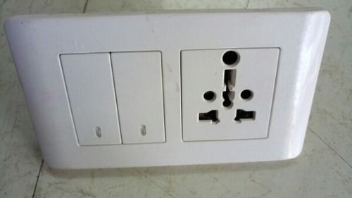 Heat Proof White Plastic Electrical Switch Board