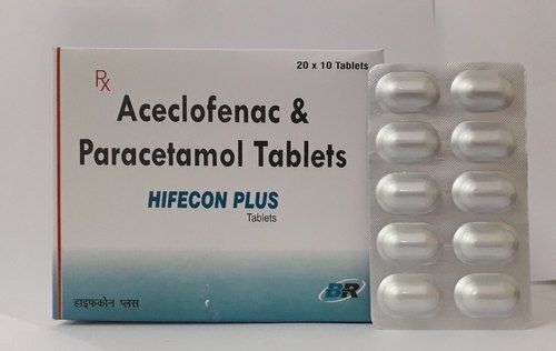 Aceclofenac And Paracetamol Tablets