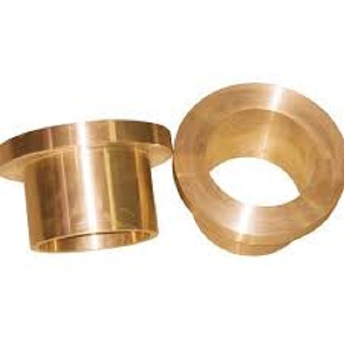 Gun Metal Collar Brass Bush - 26x26x34 (LxWxH), Nickel Finish, Metallic Golden Color, Rust Free and Corrosion Resistant